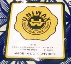 Pagne Uniwax