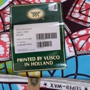 Pagne Vlisco (Véritable Wax Hollandais)